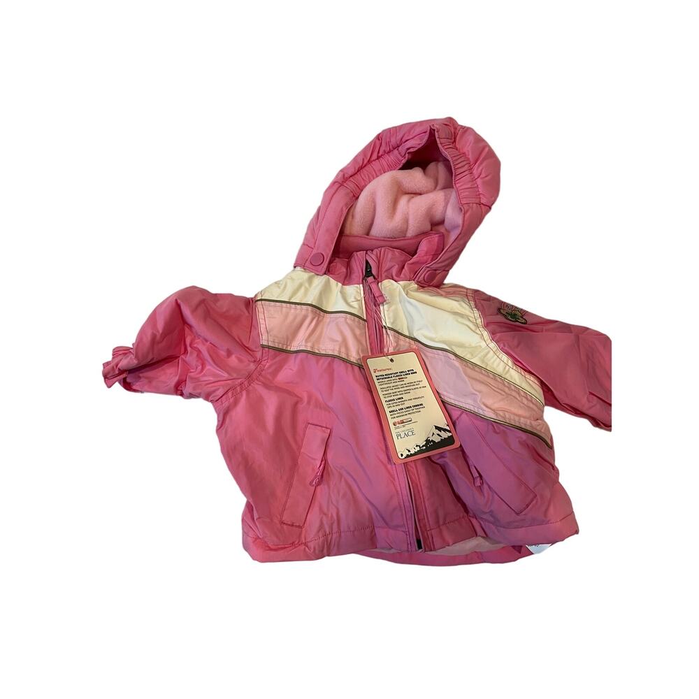 The Children's Place 3 in 1 Girls Winter Jacket 6-9 Mos